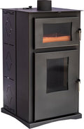Pelletofen mit Backofen Modell VITTA NATURE 8 kW - Ecodesign 2022
