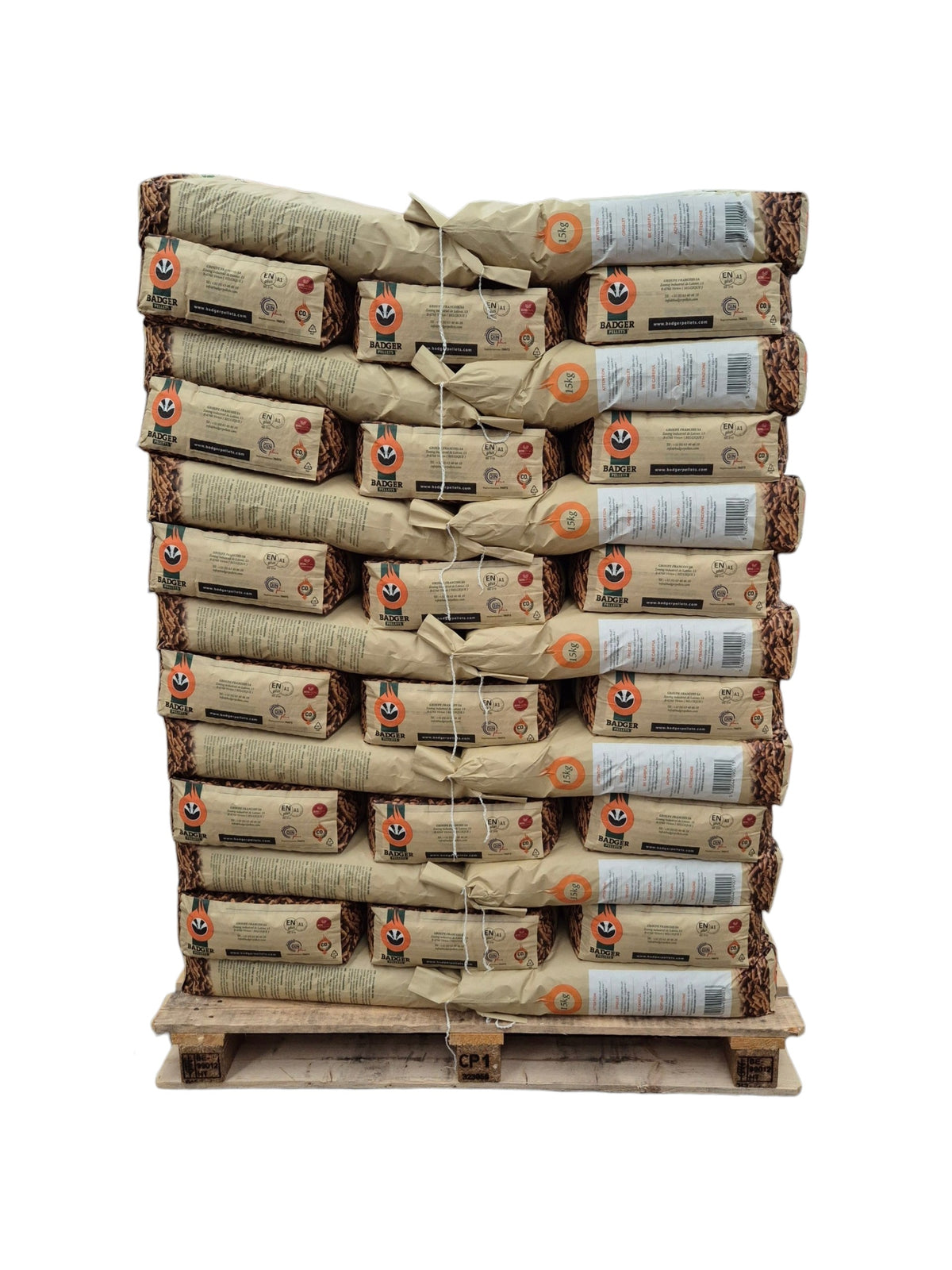 Dachsholzpellets EN+A1 975 kg
